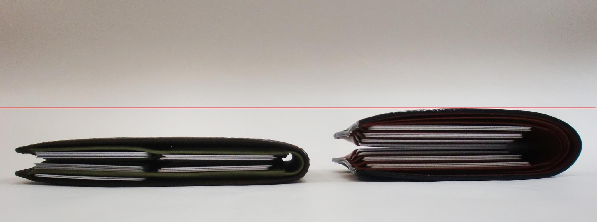 カードをたくさん入れても薄い財布（小銭入れ付き）BS04 | 13枚目